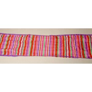 Colorful Stripes Long Scarf Vintage Accessories